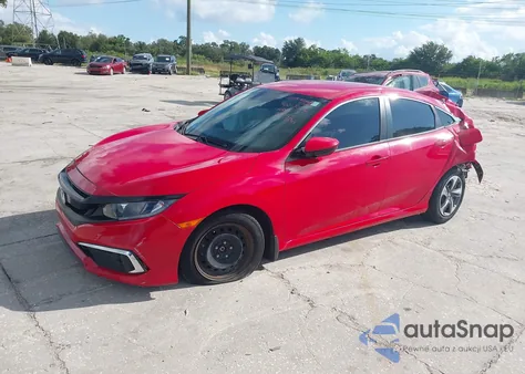 2019 Honda Civic Lx z USA, uszkodzony, nr VIN 2HGFC2F64KH512983